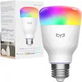 Yeelight Tunable Dimmable Smart LED Color RGB Light Bulb Wi-Fi E26 E27 Works with Google Assistant, Apple Homekit, Alexa