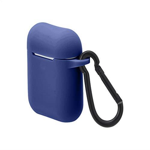 Amazon Basics AirPods Case - Compatible with Apple AirPods 1 & 2, Navy