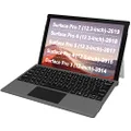 Arteck Microsoft Surface Pro Type Cover, Ultra-Slim Portable Bluetooth Wireless Keyboard with Touchpad Built-in Rechargeable Battery