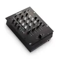 Numark M4 - 3-Channel Scratch DJ Mixer, Rack Mountable with 3-Band EQ, Microphone Input and Replaceable Crossfader with Reverse and Slope Controls