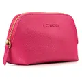 Londo Genuine Leather Makeup Bag Cosmetic Pouch Travel Organizer Toiletry Clutch