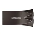 Samsung Bar Plus USB Drive, Titan Gray, Metallic Chassis, 128GB USB3.1, Transfer Speed up to 400MB/s, 5 Years Warranty