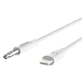 Belkin Quality 3.5 mm Audio Cable with Lightning Connector, White, (AV10172bt06-WHT)