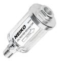 Neiko 30252A Water and Oil Separator for Air Line 1/4” NPT Inlet and Outlet