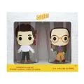 Funko PoP! Seinfeld-Jerry and George Glass Set 2 Pack