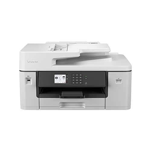 Brother MFC-J6540DW A3 Colour Multi-Function Printer, Wireless/USB/Network, Printer/Scanner/Copier/Fax / A3 Print & Scan, Business Inkjet Printer, White, Extra Large