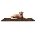 FurHaven Pet Dog Mat | Muddy Paws Towel & Shammy Rug, Mud (Brown), Runner