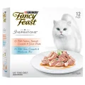 FANCY FEAST Adult Inspirations Salmon and Tuna Variety Pack Wet Cat Food 24x70g