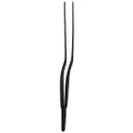 Mercer Culinary M35236BK Offset Precision Plus Chef Plating Tong, 6-1/2 inch, Black