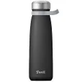 S'well Stainless Steel Traveler with Handle, 40oz, Onyx, Triple Layered Vacuum Insulated Containers Keeps Drinks Cold for 60 Hours and Hot for 20, BPA Free, Easy Carrying On The Go