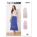 NewLook UN6702A Misses' Sewing Pattern Skirts, Size 6-8-10-12-14-16-18