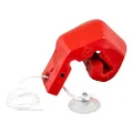 Taylor Made Buoy for Personal Watercrafts, Hook Under Quick Attachment, Flexible Shape, Inflation Valve, Suction Cup and Securing Line Included, for Use at Low Speed or Docking, Red – 2020108224