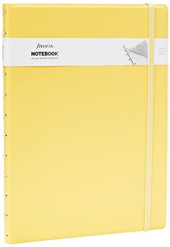 Filofax A4 Pastels Notebook Lemon