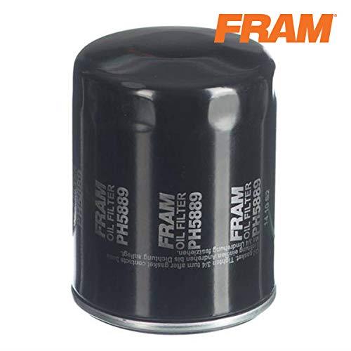 FRAM FPH5889 FRAM PH5889 Spin On Oil Filter Cylindrical - Alt.PartNo Z614