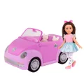 GG Purple Convertible CAR & Candice Doll