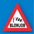 Miko Blowjob Printed Traffic Sign Board