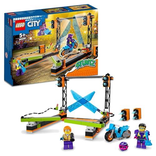 LEGO® City The Blade Stunt Challenge 60340 Building Kit;Stunt Course,Flywheel Stunt Bike and Minifigures for Kids Aged 5
