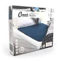 Conni Reusable Bed Pad, Absorbent, Waterproof and Washable Protector Pad for Incontinence, Bed Wetting and Perspiration, Teal Blue, 95 x 85 cm