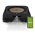 iRobot Braava Jet M6 Ultimate Robot Mop- Wi-Fi Connected, Precision Jet Spray, Smart Mapping, Compatible with Alexa, Ideal for Multiple Rooms, Recharges and Resumes