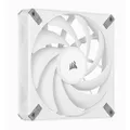 CORSAIR AF140 Elite, High-Performance 140mm PWM Fluid Dynamic Bearing Fan with AirGuide Technology (Low-Noise, Zero RPM Mode Support) Single Pack - White