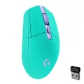 Logitech G305 LIGHTSPEED Wireless Gaming Mouse, HERO Sensor, 12,000 DPI, Lightweight, 6 Programmable Buttons, 250h Battery, On-Board Memory, Compatible with PC, Mac - Mint