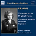Brahms: Solo Piano Works (Backhaus)