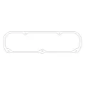Cometic C5592-094 Fiber Valve Cover Gasket for Selected Dodge, Farg, Plymouth Models, 0.094 Inch Compressed Thickness