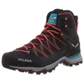 Salewa Women's Ws MTN Trainer Lite Mid GTX Trekking & Hiking Boots, Premium Navy Blue Fog, 38 EU