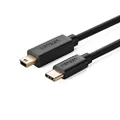 darrahopens UGREEN USB Type C Male to USB 2.0 Mini 5Pin Male Cable - Black 1M (30185) (V28-ACBUGN30185)