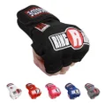Ringside Quick Wrap Gel Shock MMA Boxing Hand Wraps, Small/Medium, Black