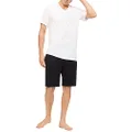 Calvin Klein Cotton Classics Short Sleeve V Neck T-Shirt Slim 3PK, White, Small
