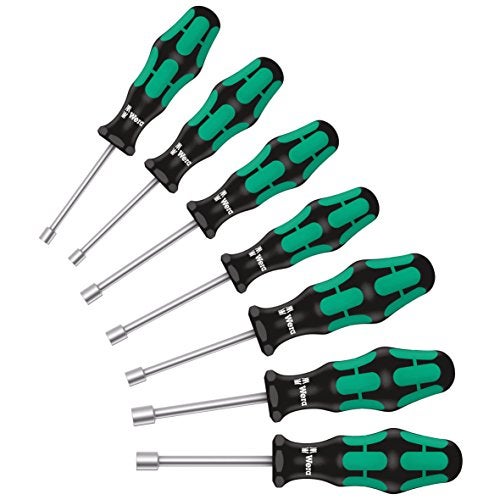 Wera 395 HO/7 SM Hollow Shaft Nutdriver 7-Pieces Set