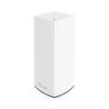 Linksys Atlas Pro 6 Velop Dual Band Whole Home Mesh WiFi 6 System (AX5400) - WiFi Router, Extender, Booster with up to 2,700 sq ft / 250 sqm Coverage, 4X Faster Speed for 30+ Devices - 1 Pack, White
