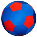 Horsemens Pride Inc. Horsemen Pride Jolly Mega Ball Cover - 30 Inch Football Blue - Clear Blue, Unisex, HMP0180
