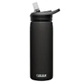 CamelBak eddy+ Water Bottle with Straw 0.75 L - Insulated Stainless Steel, Black