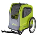 Schwinn Rascal Bike Pet Trailer, for Small and Large Dogs, Tow with Bicycle, Large (Up to 100lbs), Green