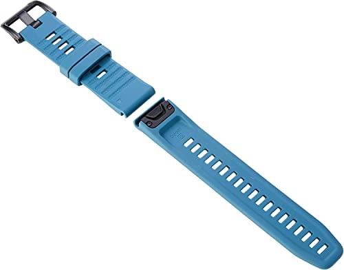 Garmin QuickFit 22 Watch Bands, Lakeside Blue Silicone