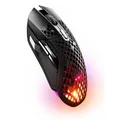 SteelSeries Aerox 5 Wireless 9-Button 74g Gaming Mouse - 180 Hours Lag-Free - Fast-Charging 15mins > 40 Hours - IP54 Water Resistant - 18K CPI Optical Sensor - Prism 3-Zone RGB Illumination