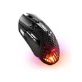 SteelSeries Aerox 5 Wireless 9-Button 74g Gaming Mouse - 180 Hours Lag-Free - Fast-Charging 15mins > 40 Hours - IP54 Water Resistant - 18K CPI Optical Sensor - Prism 3-Zone RGB Illumination