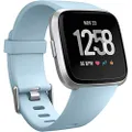 Wepro Bands Compatible with Fitbit Versa SmartWatch, Sports Watch Band Strap Wristband for Women Men Kids, Large, Aqua