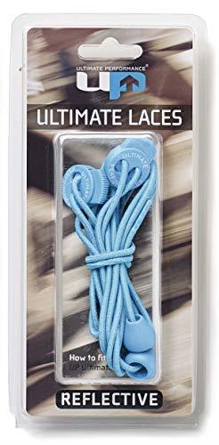 Ultimate Performance Unisex's Reflective Ultimate Laces, Teal, 1 Size