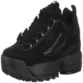 Fila Men's Disruptor II Sneaker,Triple Black,8 M US