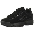 Fila Men's Disruptor II Sneaker,Triple Black,8 M US