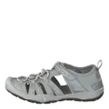 KEEN Kid's Moxie Closed Toe Casual Sandal, Silver/Silver, 6 Toddler