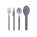 Avanti Travel Cutlery Set, Silver 4.6 cm*20.9 cm* 8.7 cm