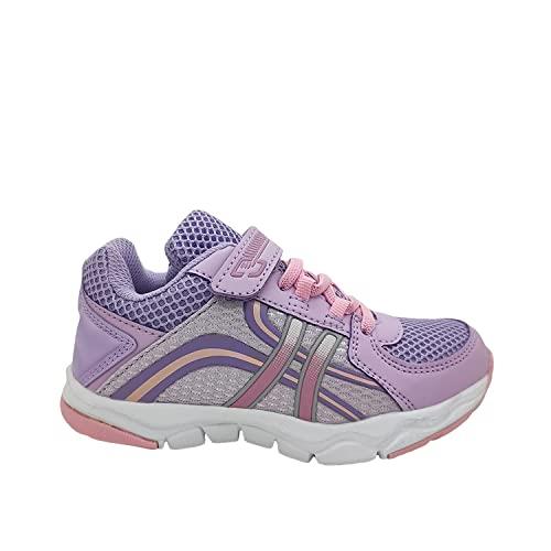 Grosby Unisex Kids Hoxton Cross Trainer, Lilac, UK 4/US 5