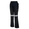Prime Mover Ladies Cargo Pant with Tape, Navy, Size 010R