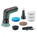 Bosch Home & Garden Electric Cleaning Brush UniversalBrush (3.6V Integrated Battery, 1 Micro-USB Cable and 5 Cleaning attachments Included)