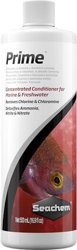 Seachem 116043304 Prime Concentrated Conditioner 500 ml, 500 ml
