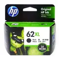 HP 62XL Genuine Original Black Ink Printer Cartridge works with HP Officejet 8040, HP ENVY 8000, HP ENVY 7640, HP Officejet 5740, HP ENVY 5660, and HP ENVY 5640 (C2P05AA)
